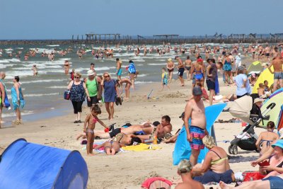 Lietuvą skalbiant lietui Palanga džiaugėsi vasarišku oru