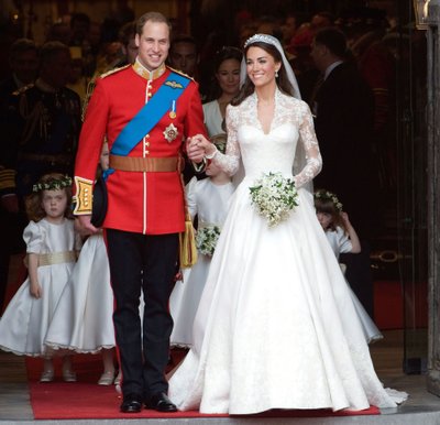 Velso princas Williamas ir Catherine Middleton, susituokė 2011 metais.
