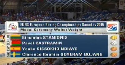 Eimantas Stanionis tapo Europos bokso čempionu