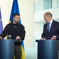 Zelenskis su Scholzu aptarė Ukrainos oro gynybos stiprinimą