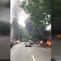 Hamburge G20 susitikimo priešininkai siaubė miesto gatves