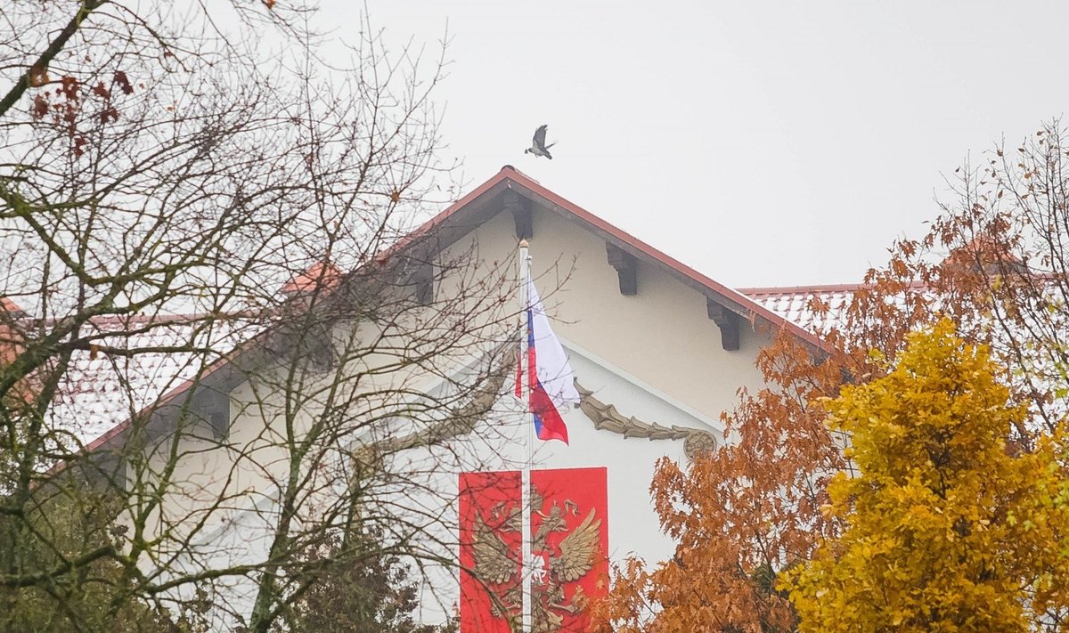 Vilniuje - išpuolis prieš Rusijos Federacijos ambasadą