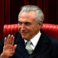 Brazilijos policija kaltina prezidentą M. Temerą ėmus kyšius