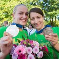 L. Batulevičiūtė ir I. Serapinaitė pasaulio čempionate iškovojo sidabrą