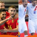 Pasaulio salės futbolo čempionate – Paragvajaus ir Ispanijos pergalės