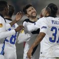 Italijos futbolo čempionate dramatišką pergalę iškovojo „Inter“ ekipa