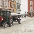 Lenkijos miestelio meras atsisako valyti sniegą gatvėse