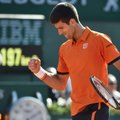 N. Djokovičius sutriuškino R. Nadalį ir iškopė į „Roland Garros“ turnyro pusfinalį