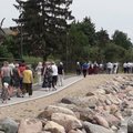 Oficialiai atidarytas pėsčiųjų ir dviračių takas Vištytyje