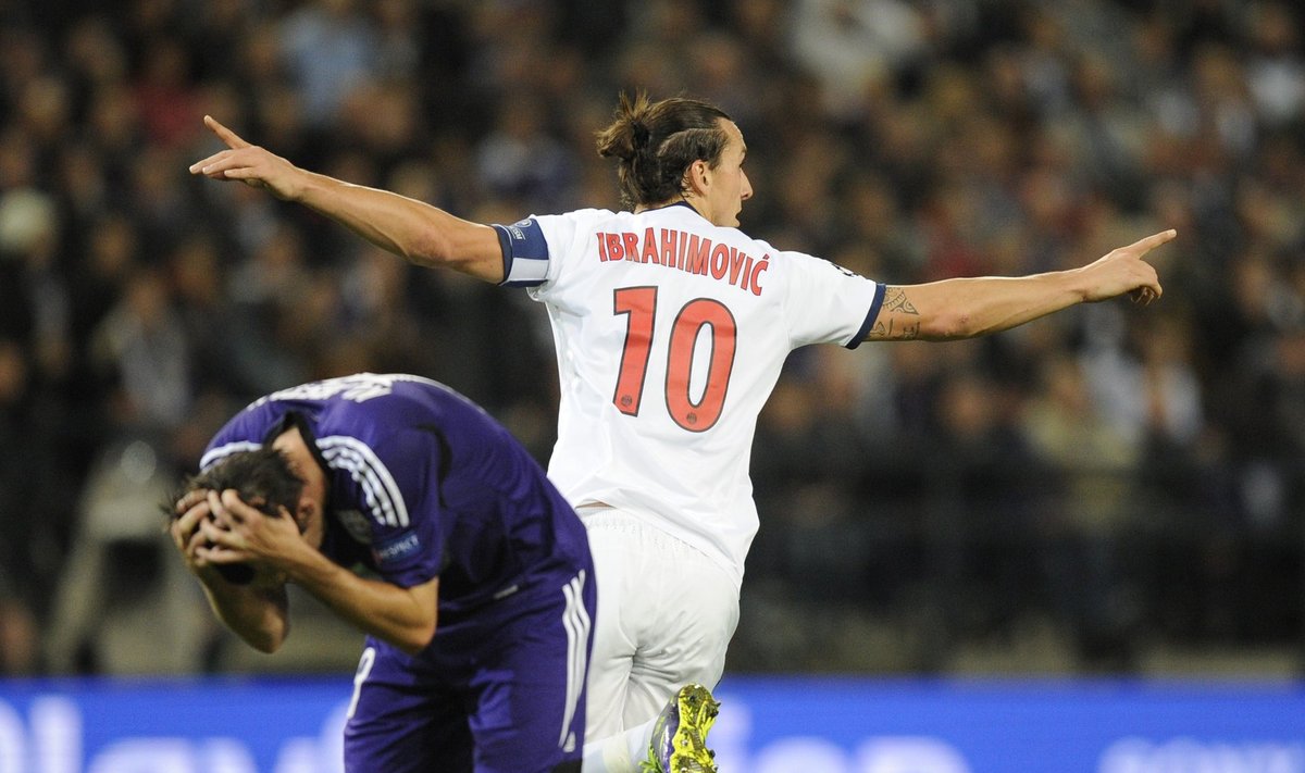  Zlatanas Ibrahimovičius buvo nesulaikomas
