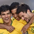 Pasaulio 20-mečių futbolo čempionato finale - Brazilijos ir Serbijos rinktinės