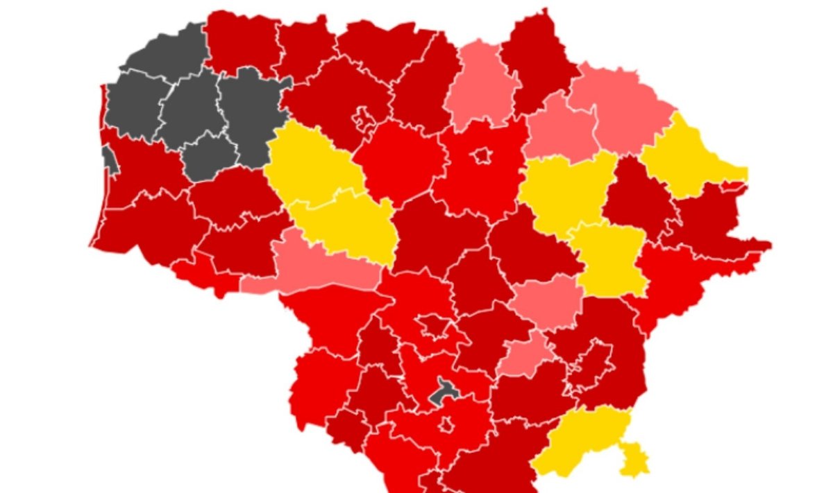 Statistikos departamento duomenys apie koronaviruso situaciją Lietuvoje rugsėjo 6 dieną. 