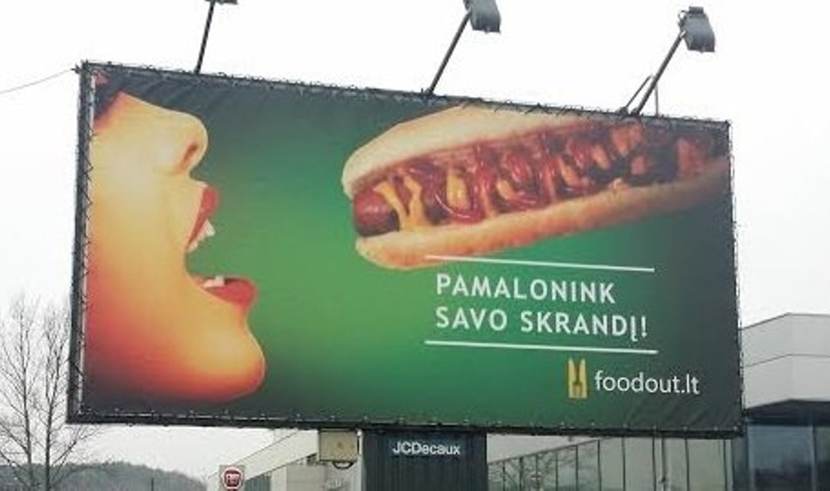 Reklama Vilniuje