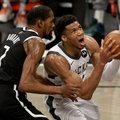 NBA puošmena tapusi serija baigėsi pusšimčiu Duranto taškų, pratęsimu ir „Bucks“ triumfu