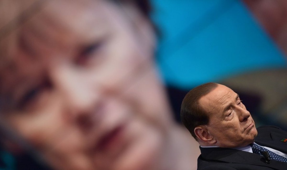 S. Berlusconi iškrėtė A. Merkel pokštą