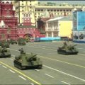 Rusija demonstravo galią: prie Kremliaus vyko didžiulis karinis paradas