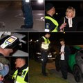 Полицейский рейд в Вильнюсе – пьяный водитель с ребенком мчался по городу на скорости 129 км/ч