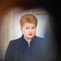 D. Grybauskaitė: sprendimą įvertins rinkėjai