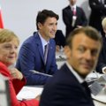 Macronas: nėra jokio oficialaus G-7 sutarimo dėl derybų su Iranu