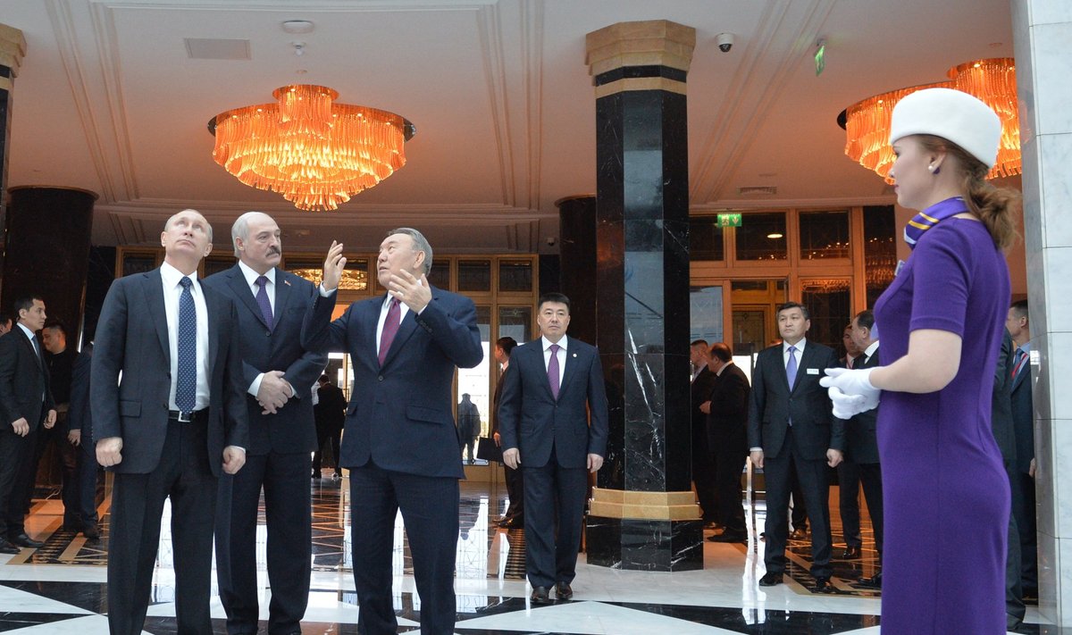 Vladimiras Putinas, Aleksandras Lukašenka, Nursultanas Nazarbajevas