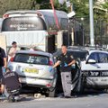 Rytų Jeruzalėje į minią įsirėžus automobiliui sužeisti keli žmonės