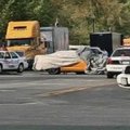 „Transformeriai 3” filmavimo aikštelėje avariją patyrė Vašingtono policijos automobilis