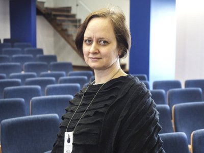 Nacionalinio vėžio instituto Vėžio registro vedėja Ieva Vincerževskienė, nuotr. E. Paukštės