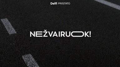 Pirmoji Delfi socialinio projekto "NežVairuok!" TV laida