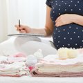 Nėščiosios krepšelis: ką būtina pasiimti su savimi važiuojant gimdyti