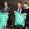 Lietuvos futbolo A lygoje – Kauno „Žalgirio“ klubas su A. Velička