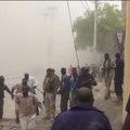 Nufilmuota: po išpuolio Somalyje susirinkusius smalsuolius užklupo antras sprogimas