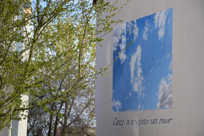 Piešinys ant sienos (Marijampolės TIC nuotr.)