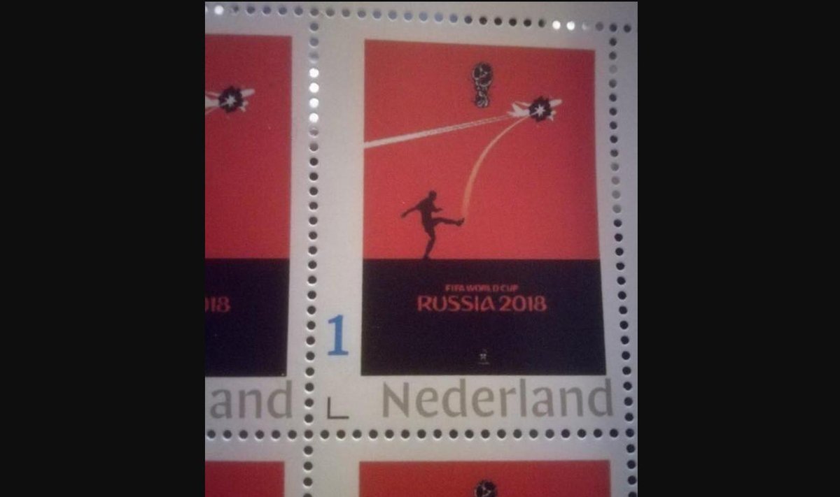 Nederland postmark 2018 Ermolenko