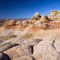 Verta pamatyti: pribloškiančio grožio smiltainio uolos Arizonoje
