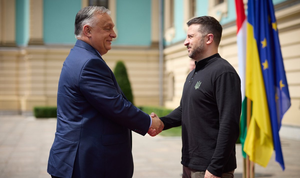 Премьер-министр Венгрии Виктор Орбан прибыл в Киев 