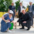 „Teltonikos“ administracinio pastato statybos įsibėgėja: įkasta simbolinė laiko kapsulė
