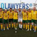 Lietuvos advokatūros futbolo rinktinė dalyvaus pasaulio čempionate Ispanijoje