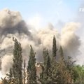 Sirijoje smogta vyriausybės oro pajėgų bazei