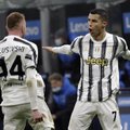 Ronaldo smūgis it biliardo lazda atnešė „Juventus“ revanšą prieš „Inter“