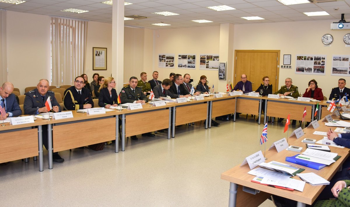 Executive committee meeting at the NATO Energy Security Centre of Excellence