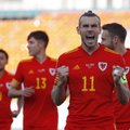 Trys Bale'o įvarčiai leido nukraujavusiai Velso rinktinei palaužti Baltarusijos futbolininkus