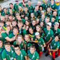 Slovakijoje suspindo ateities sporto žvaigždės: prasidėjo Europos jaunimo olimpinis festivalis