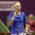 Moterų teniso turnyro Katare pusfinalyje - favoritė V.Azarenka