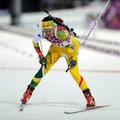 Lietuviai pasaulio biatlono taurės estafetėje – paskutiniai