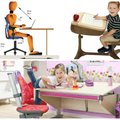 Augantys vaikiški baldai ir kitos ergonomikos paslaptys