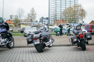 Motociklininkų renginys Klaipėdoje