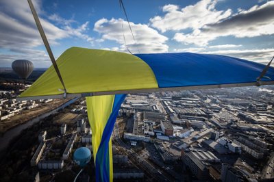 Vilniaus padangėse – dar vienas solidarumo su Ukraina gestas