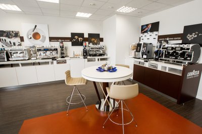 Lavazza Training Center Vilniuje patalpos įrengtos pagal pasaulinius Lavazza mokymų centrų standartus  (nuotr. J. Kalinsko)