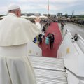 Popiežius paragino politikus „nesėti neapykantos“