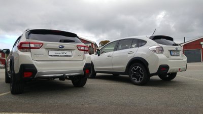 "Subaru XV": naujas ir pirmtakas